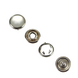 Кнопка BABY трикотажна (сорочкова) нерж 7,8мм зі вставкою перлина кол нікель (уп 288,1440шт) 176743 фото 1
